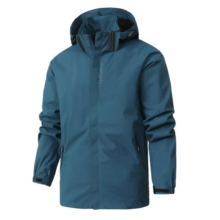 Unisex Regenjas - Lange Mouwen & Sportieve Look Marineblauw