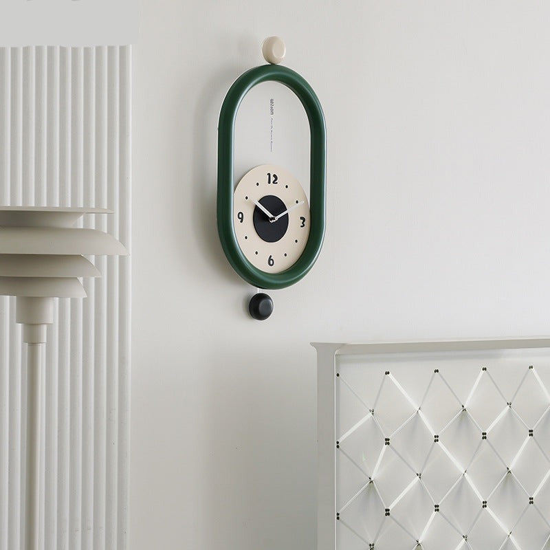 3D Lange Slingerklok van MDF en Acryl - Stille Beweging voor Woonkamer en Slaapkamer - Eenvoudige Installatie