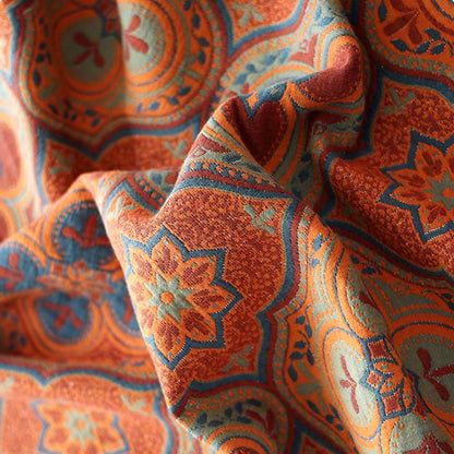 Omkeerbare Katoenen Quilt Met Bloemblaadjespatroon