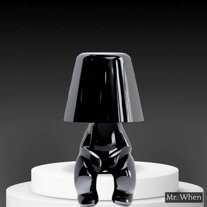 HUE - Karakter Lamp voor Stijlvolle Verlichting Zwart Mr. When