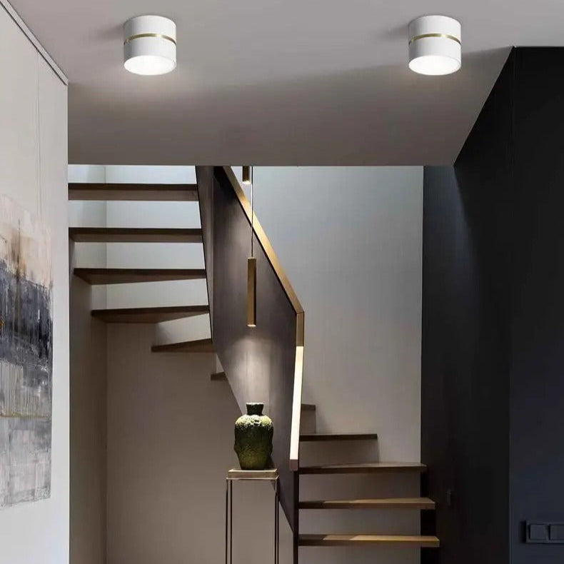 Opbouwspot Zwart LED met Verstelbare Verlichting voor Binnen