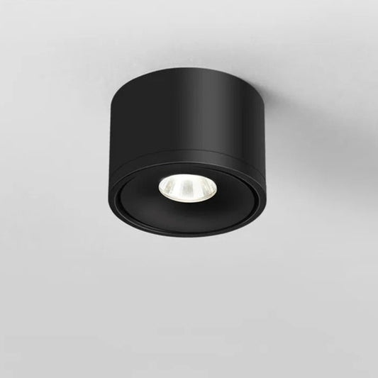 Opbouwspot Zwart Verstelbare Wattage 360 Grad Rotatie Zwart