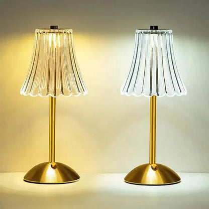 Oplaadbare Kristallen Tafellamp Dimbare LED Draadloos Design
