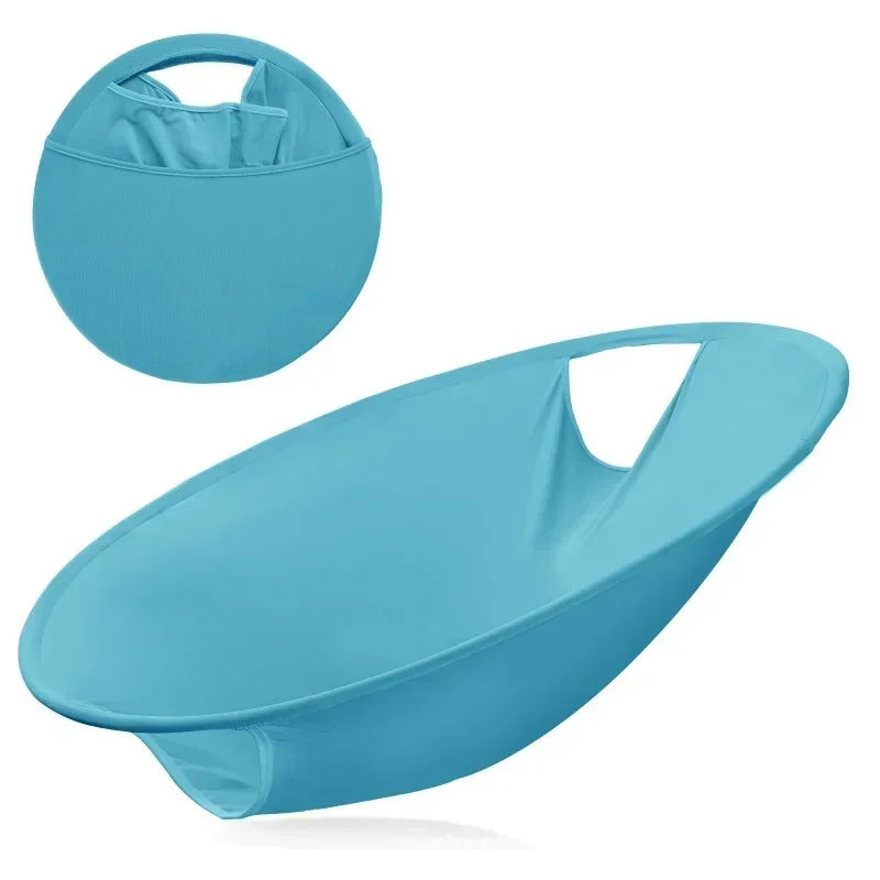 Opvouwbare Wasmand Zwart voor Vuile Kleding met 66 cm Diameter