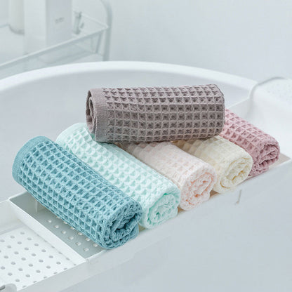 Katoenen Wafelhanddoek Set 6 Stuks Snelle Droogtijd