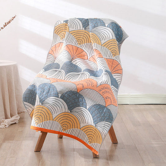 Jacquard Katoenen Badhanddoek Met Patroon Lichtgewicht Schelp nr. 1 70*140cm