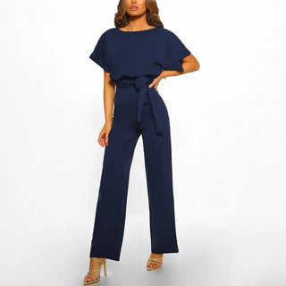 Pamelo | Jumpsuit voor dames – Stralend silhouet, moderne snit & stralend zelfvertrouwen donkerblauw