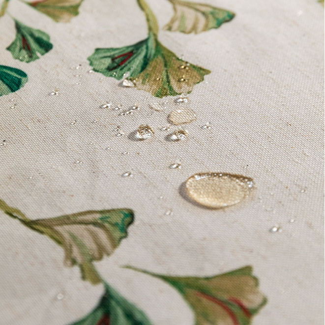 Pastorale Ginkgo Blad Tafelkleed Waterdicht Zacht Design