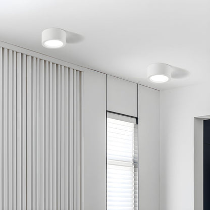 Scandinavische Plafondlampen Binnen Minimalistisch Design Wit D16 × H7 cm (15W)