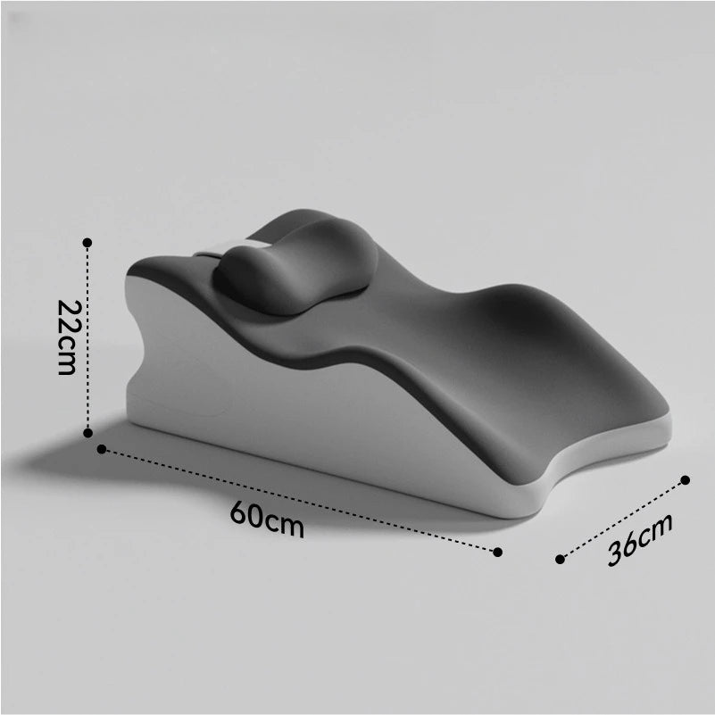 Polyester Comfortabel Koelbed Kussen 60x36cm Ademend en Multifunctioneel