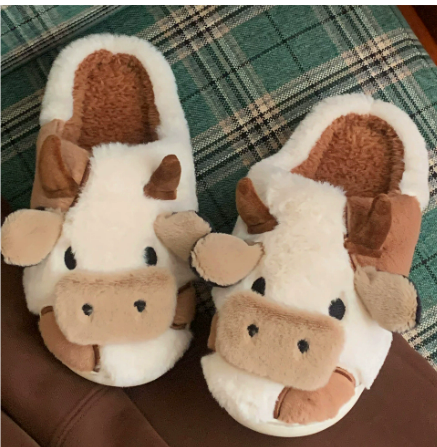Pantoffels Dames Huisschoenen Diermotief Antislip Sloffen