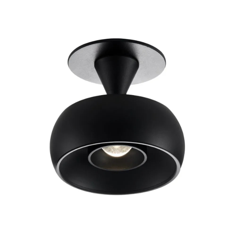 LED Spotlight Met Verstelbare Hoek Aluminium 7W Frosted Zwart B