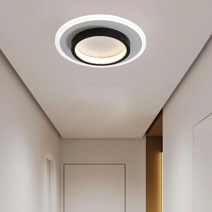 Ronde Metalen Acryl LED Plafondlamp Voor Hal En Gang