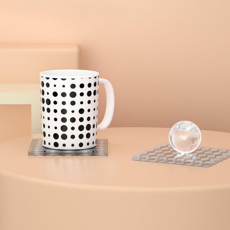 Ruitvormige Argyle Acryl Onderzetters Voor Stijlvolle Bescherming