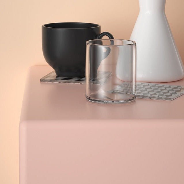 Ruitvormige Argyle Acryl Onderzetters Voor Stijlvolle Bescherming