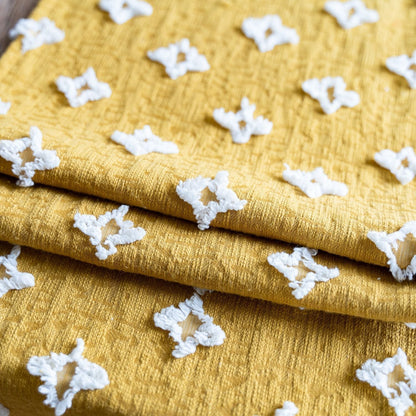 Rustieke Gele Boho Jute Tafelloper Voor Eetkamers En Feesten