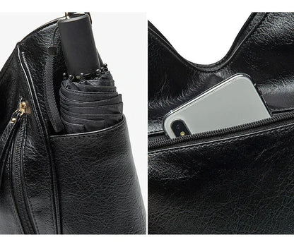 Schoudertas Hoogwaardig PU Met Royale Binnenruimte Luxueus