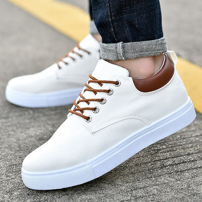 Casual Sneakers | Stoere herensneakers met witte zool