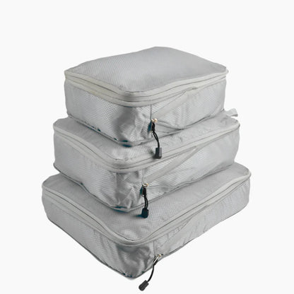Reisopbergtas Samendrukbare Verpakking Kubus Waterdicht Draagbare Koffer Grijs