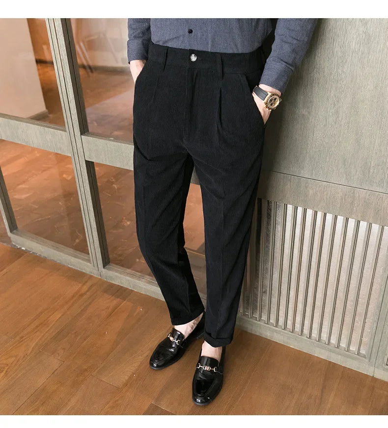 Heren Classic Corduroy Broek
