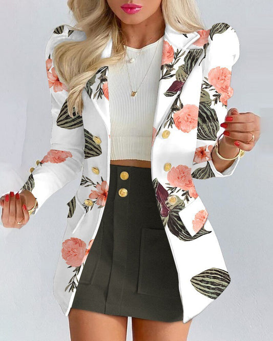 Marcelli 2-Delige set | Blazer + Rok