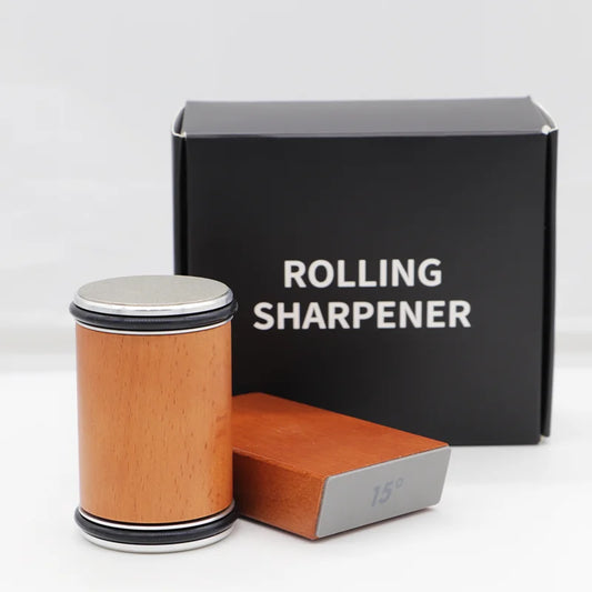 Rolmes Slijper - Dubbelzijdig Diamant & Keramisch, Magnetische Hoek Roller