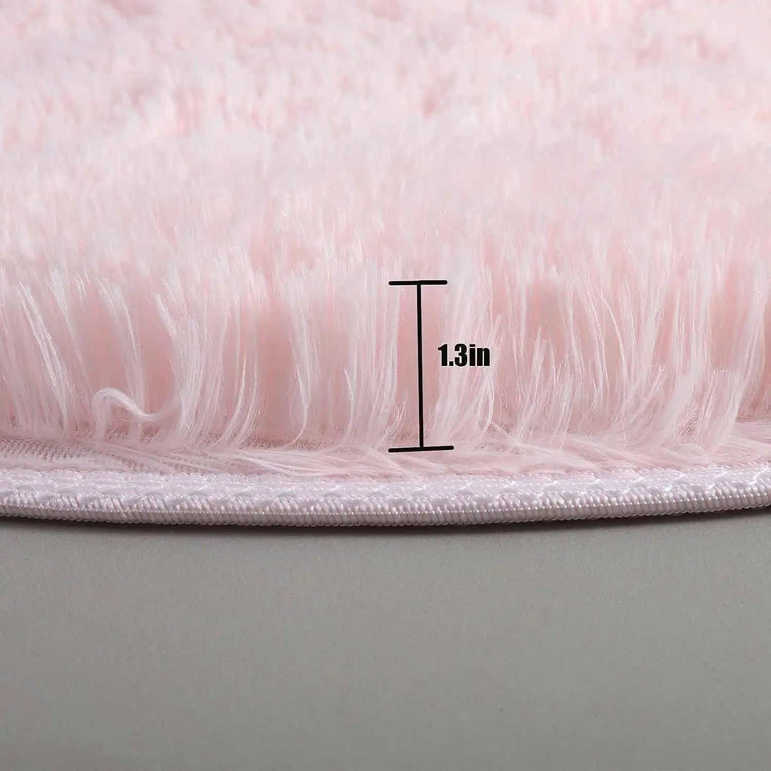 Tapijt Zachte Shaggy Ronde Woonkamer Comfort Grote Maat