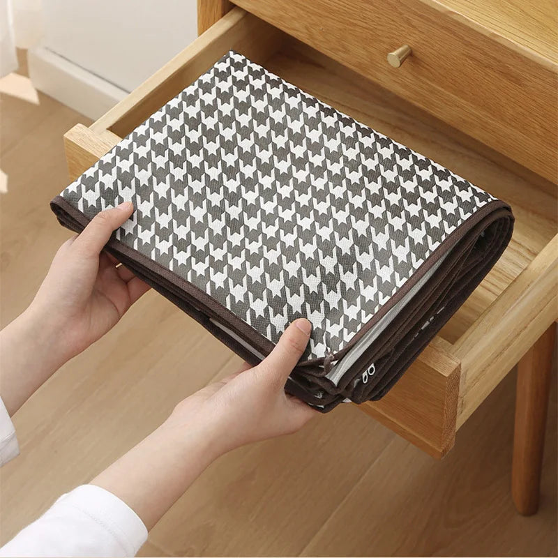 Multifunctionele Opbergdoos met Deksel voor Onder het Bed – Ruimtebesparend en Duurzaam, Ideaal voor Kleding en Dekbedden