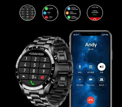 Smartwatch Deluxe | Multi-functioneel & Luxe uitstraling