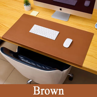 Guard Desk Mat | Pols- & Elleboogbescherming Muismat Antislip Kantoor Kussen voor Gaming & Werk Bruin