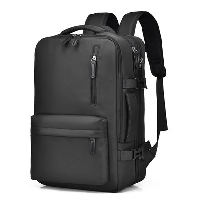 Reisrugzak 46x30x20 Waterdicht Y2K Cabine Laptop 15,6" USB Ryanair Handbagage Ryanair Hoge Kwaliteit SEREIN Zwart