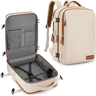 Buylor Ryanair Rugzak 45x20x30 Casual Dagrugzak Voor Weekendtrips Handbagage Ryanair Beige
