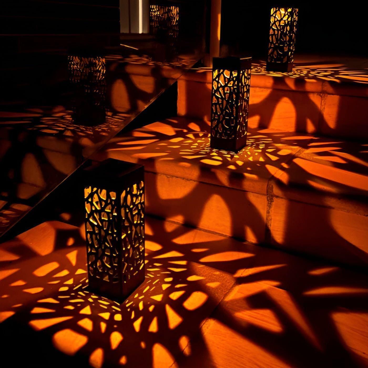 Waterdichte LED Solar Tuinlamp – Duurzame Tuinverlichting op Zonne-energie, Automatisch en Weerbestendig – 30 cm Hoog