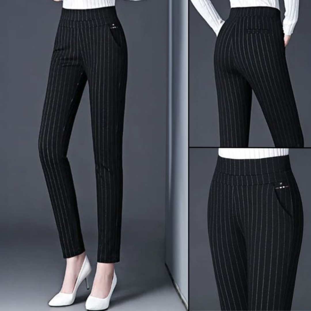 Legging Dames Hooggetailleerd Rekbare Pasvorm Met Valse Zak