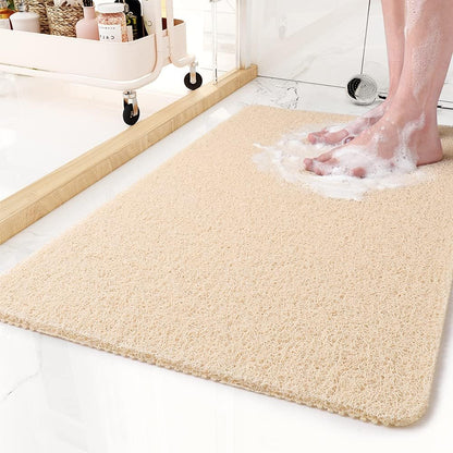 Antislip Douchemat – Sneldrogende Mat met Hygiënisch Ontwerp Geel