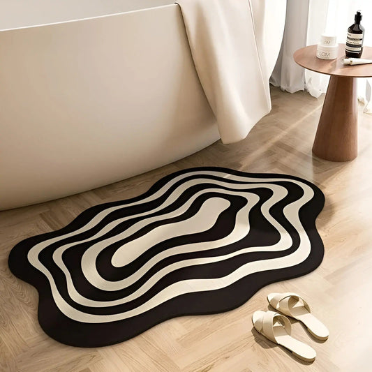 Badmat Aqua Snel Droog Super Absorberend Voor Droge Badkamer