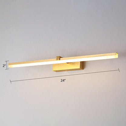 Badverlichting Gouden Stickvormige Metaal LED Badkamer