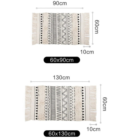 Boho Dream Vloermat Beige Stijlvolle Mat Voor Woonkamer En Kantoor