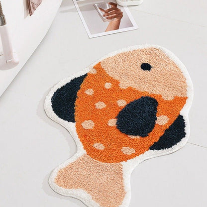 Clownvis Badmat Zacht Polyester Antislip Badkamer Accessoire