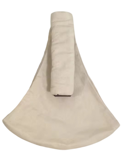 Comfortabele Draagzak Voor Baby En Ouder Beige