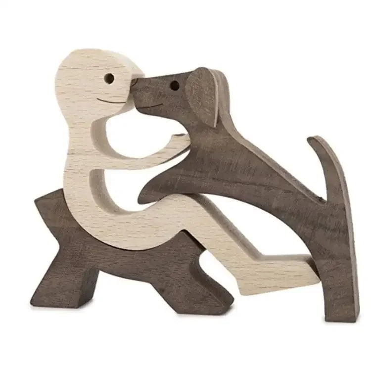 Deense Houten Dierenornamenten Uniek Cadeau Man_2