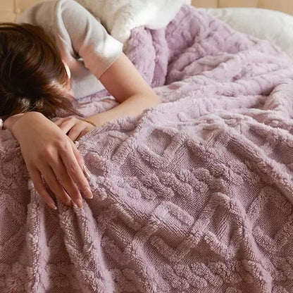 Dikke Fleece Winterdeken Wasmachinewasbaar En Warm