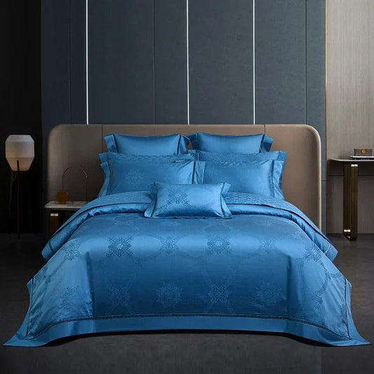 Elegance Blauw Dekbedovertrekset 200 x 230 cm