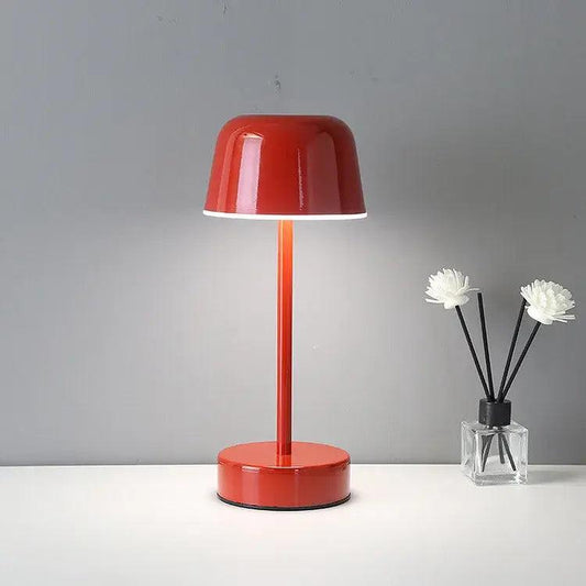 Elesso Lampade - Moderne Tafellamp met Dimbare Verlichting Rood