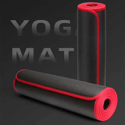 Extra Dikke Antislip Yogamat 10 Mm 183 X 61 Cm Demping