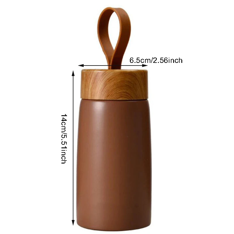 Geïsoleerd Koffiekopje Scandinavische Stijl 6 Uur Warmte Bruin 201-300ml