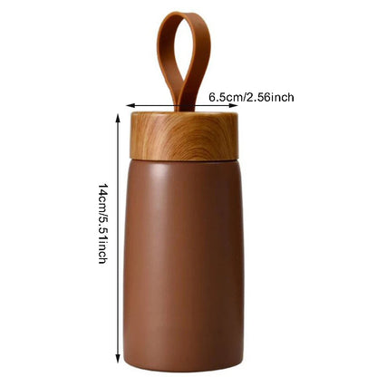 Geïsoleerd Koffiekopje Scandinavische Stijl 6 Uur Warmte Bruin 201-300ml