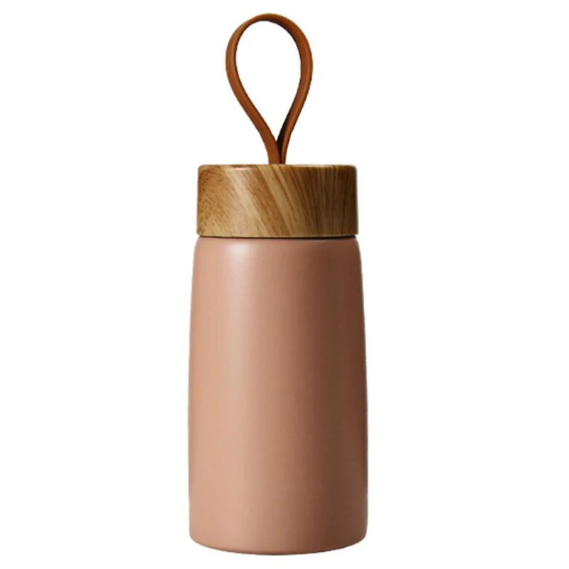 Geïsoleerd Koffiekopje Scandinavische Stijl 6 Uur Warmte Roze 201-300ml