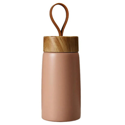Geïsoleerd Koffiekopje Scandinavische Stijl 6 Uur Warmte Roze 201-300ml
