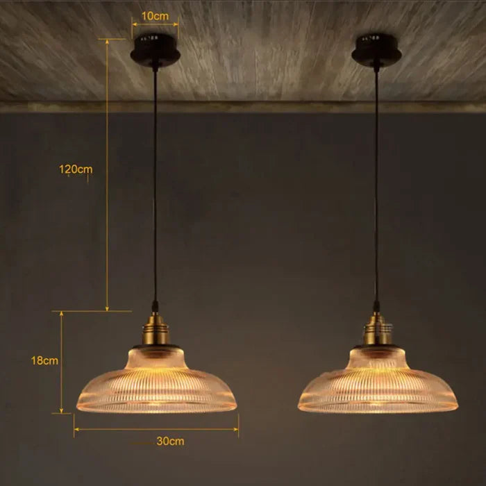 Glazen Hanglamp Met Elegant Modern Design Voor Huis